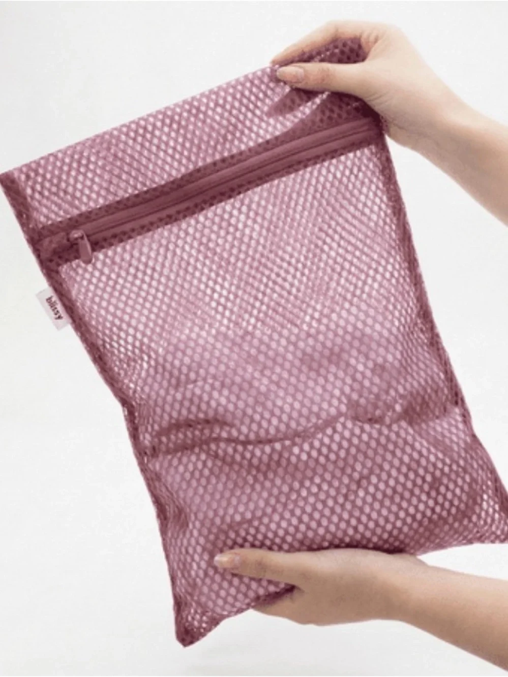 Blissy 3-Piece Mauve Garment & Accessory Storage Set/Wash Bags